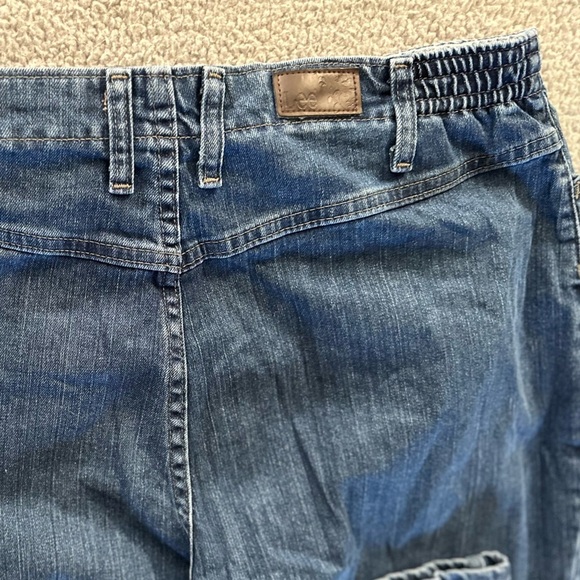 VTG lee side elastic at the waist mom jeans size 18W - Picture 6 of 7